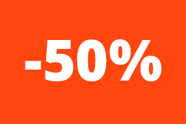 Скидка 50%